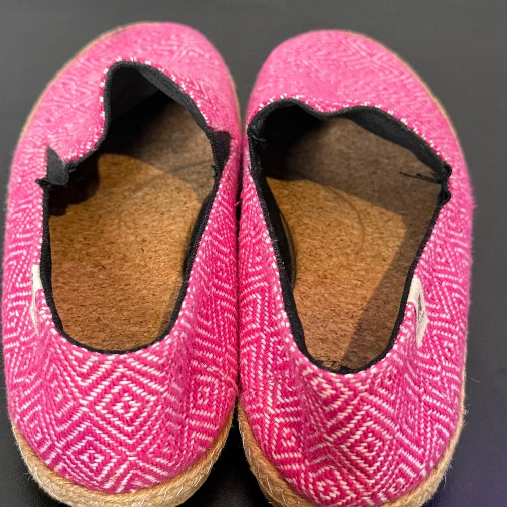 Patara Seeker Slip On‎ Pink Espadrille Loafers